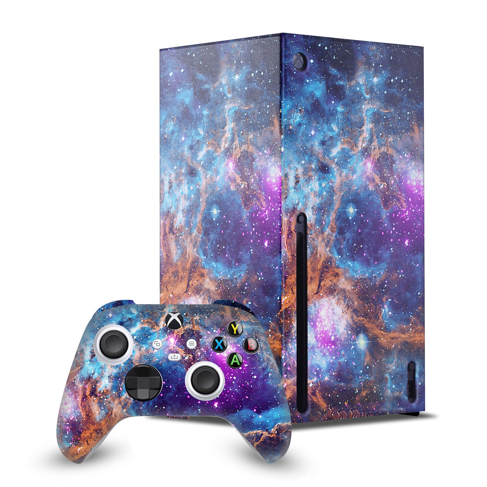 Head Case Designs Sous Licence Officielle Cosmo18 Nébuleuse du homard Mix Art Enveloppement De Console De Jeu Et Skins Pour Manette De Jeu Ensemble compatible avec Xbox Series X