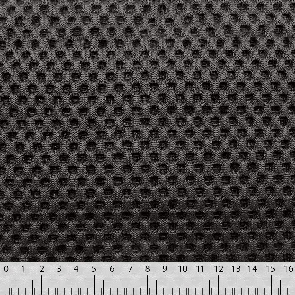 DESHOME Air Tissu au mètre hydrofuge effet 3D Tissu au mètre résistant pour tapisserie canapés, coussins, sacs, accessoires (Anthracite, 5 mètres)