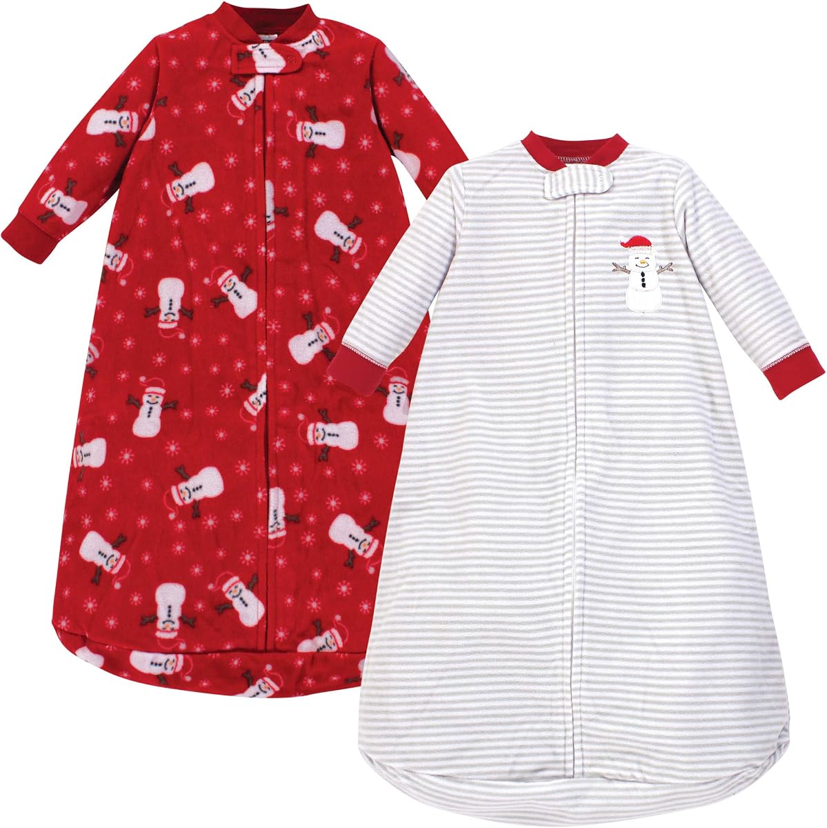 Saco de dormir polar unisex de manga larga para bebé