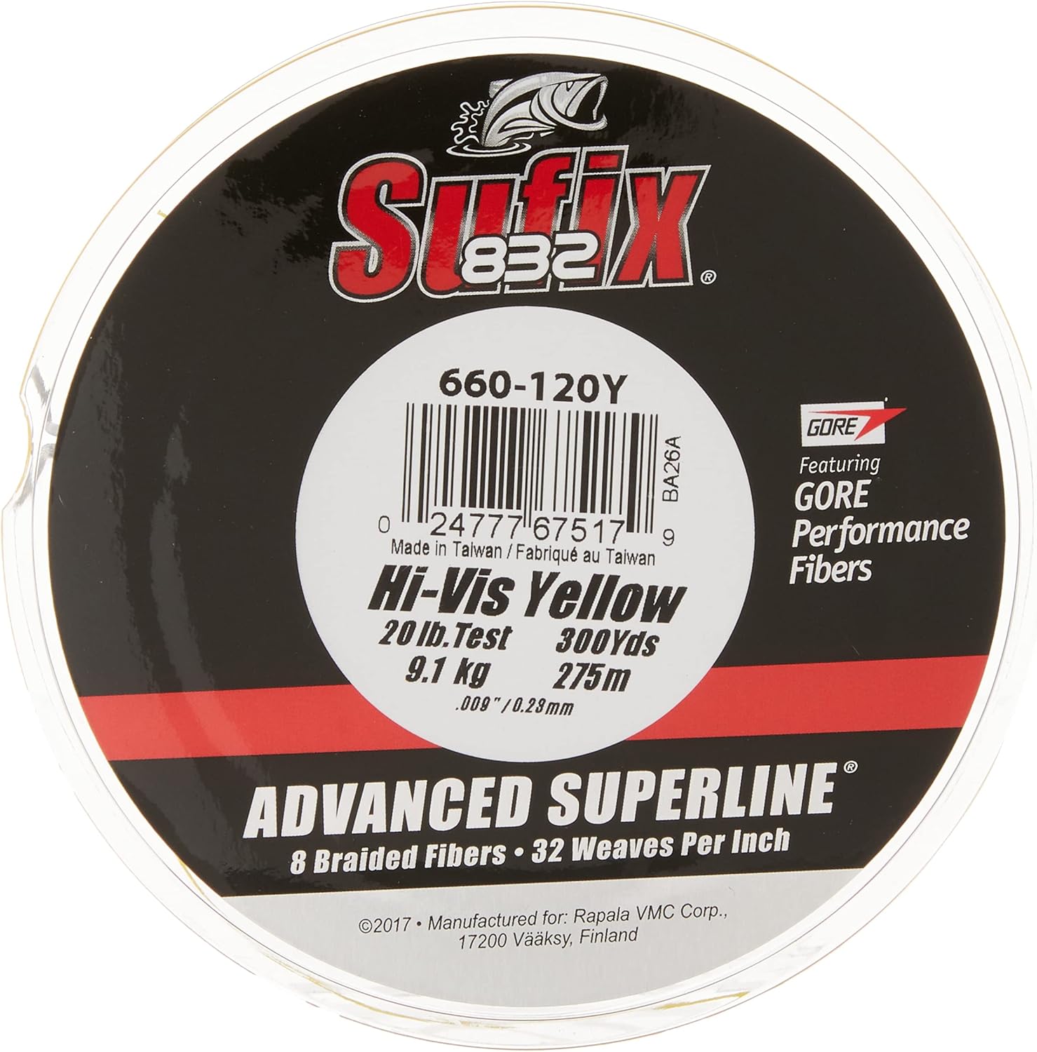 Sufix 832 Braid Line-600 Yards