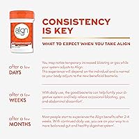 Vista 6 de Align Probiótico, Fórmula Pro, Probióticos para mujeres y hombres, Probióticos para la salud digestiva, Cápsulas de probióticos para hombres
