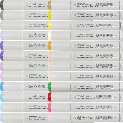 Miniatura 2 de Too Copic sketch cómic, ilustraciones de 24 colores