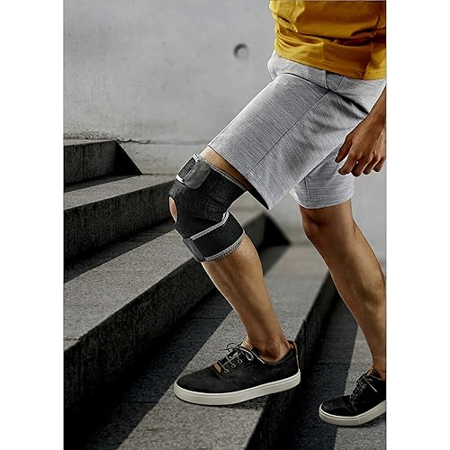 Miniatura 13 de ACE Rodillera de compresión ajustable, soporte moderado para articulaciones débiles, doloridas o lesionadas, talla única (paquete de 3)