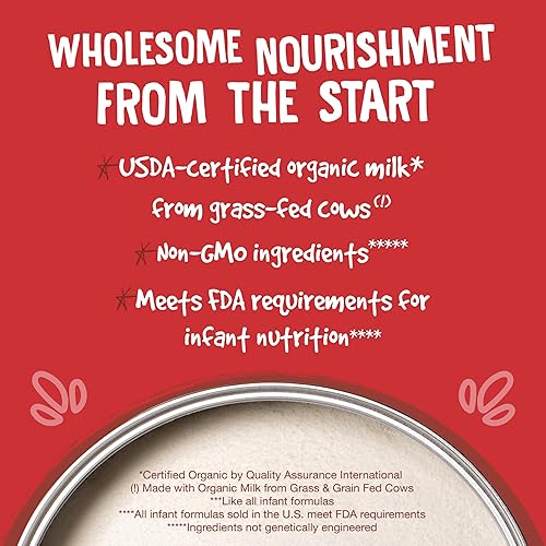 Miniatura 5 de Earth's Best Leche maternizada orgánica con hierro