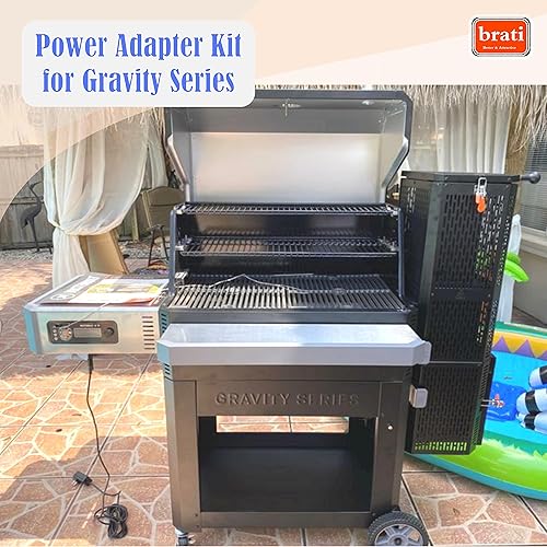 Miniatura 10 de Repuesto 9904190040 - Kit de ventilador compatible con la parrilla digital Masterbuilt Gravity Series 5608009001050 y ahumador de carbón digital