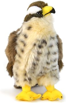 TigerHart Percival the Peregrine Falcon | 10 Inch Hawk Stuffed Animal Plush Bird Toys