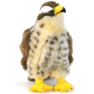 Percival the Peregrine Falcon 10 Inch Hawk Stuffed Animal Plush Bird Toys