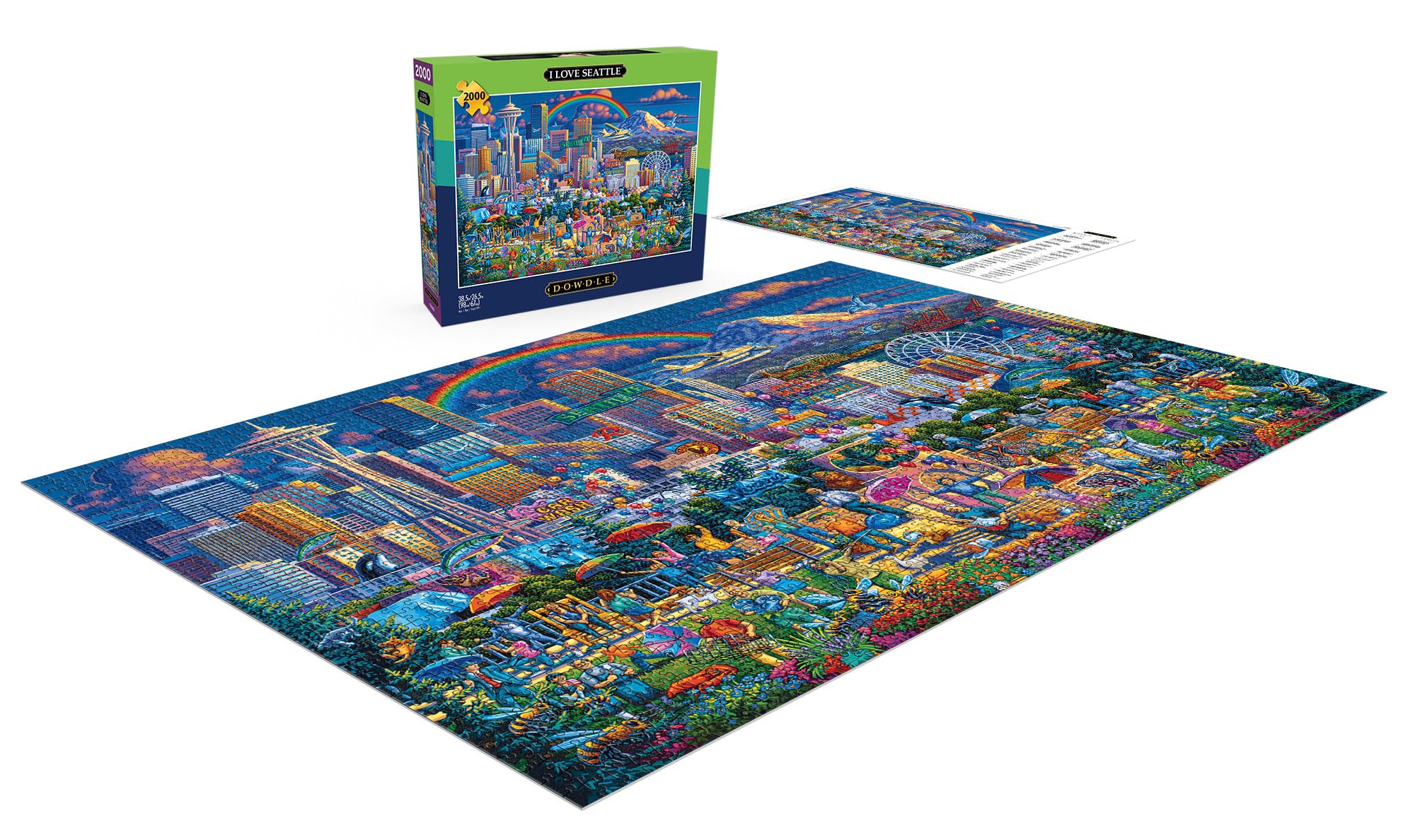 Buffalo Games - Pokémon - 1 Pokémon - Kanto - Puzzle De 151 à 1500 Pièces Pour Adultes - Puzzle