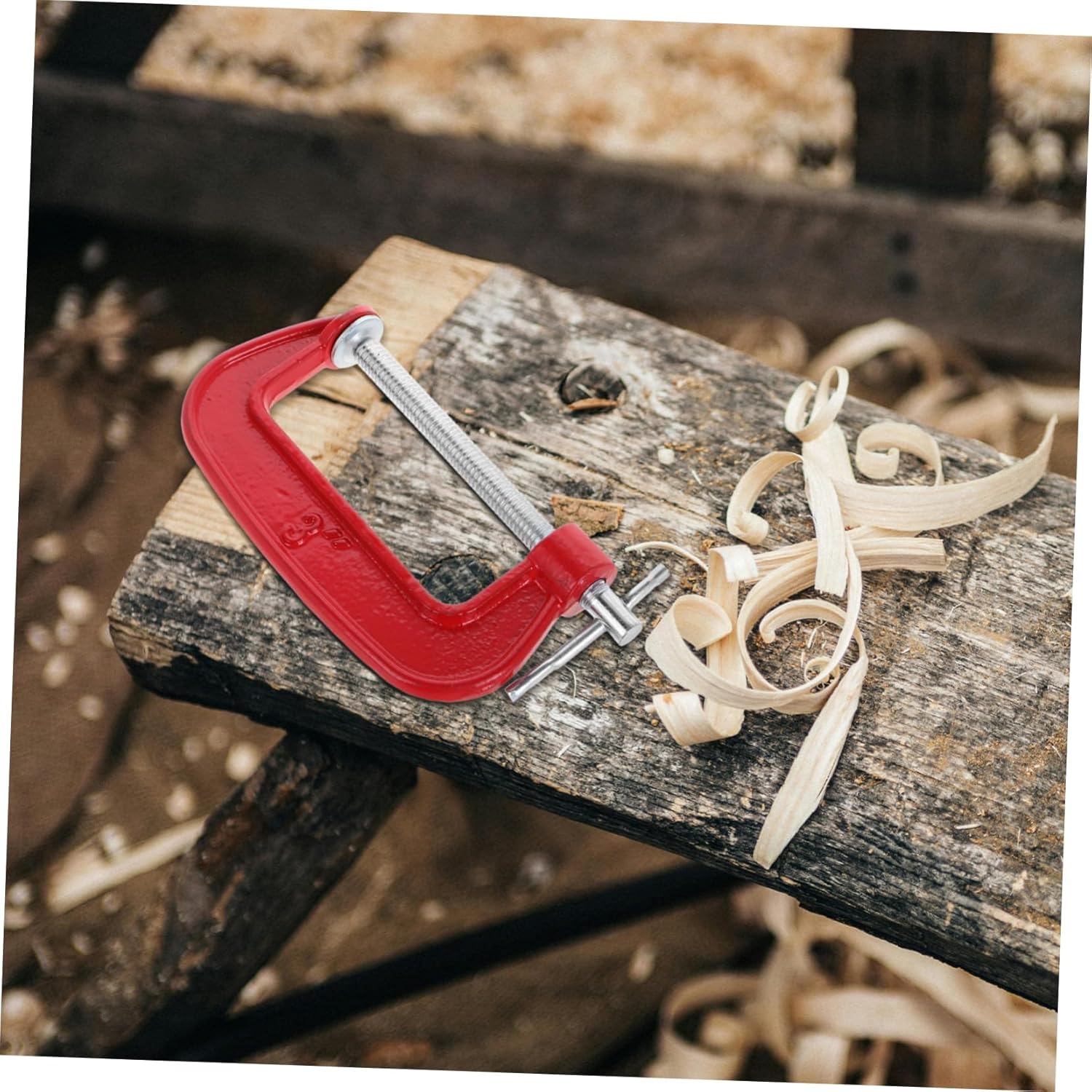 6pcs c Clamp Set Metal Clamps with Jaw Opening for Woodworking Welding and Projects Effortless Design for Clamping