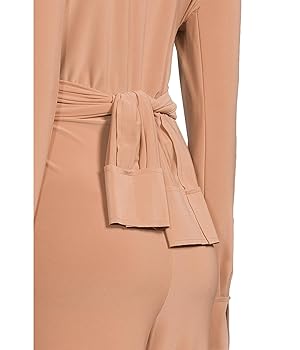 ワンピース Norma Kamali Four Sleeve' Jumpsuit Amazon.com: NORMA KAMALI Women's Four Sleeve NK Shirt