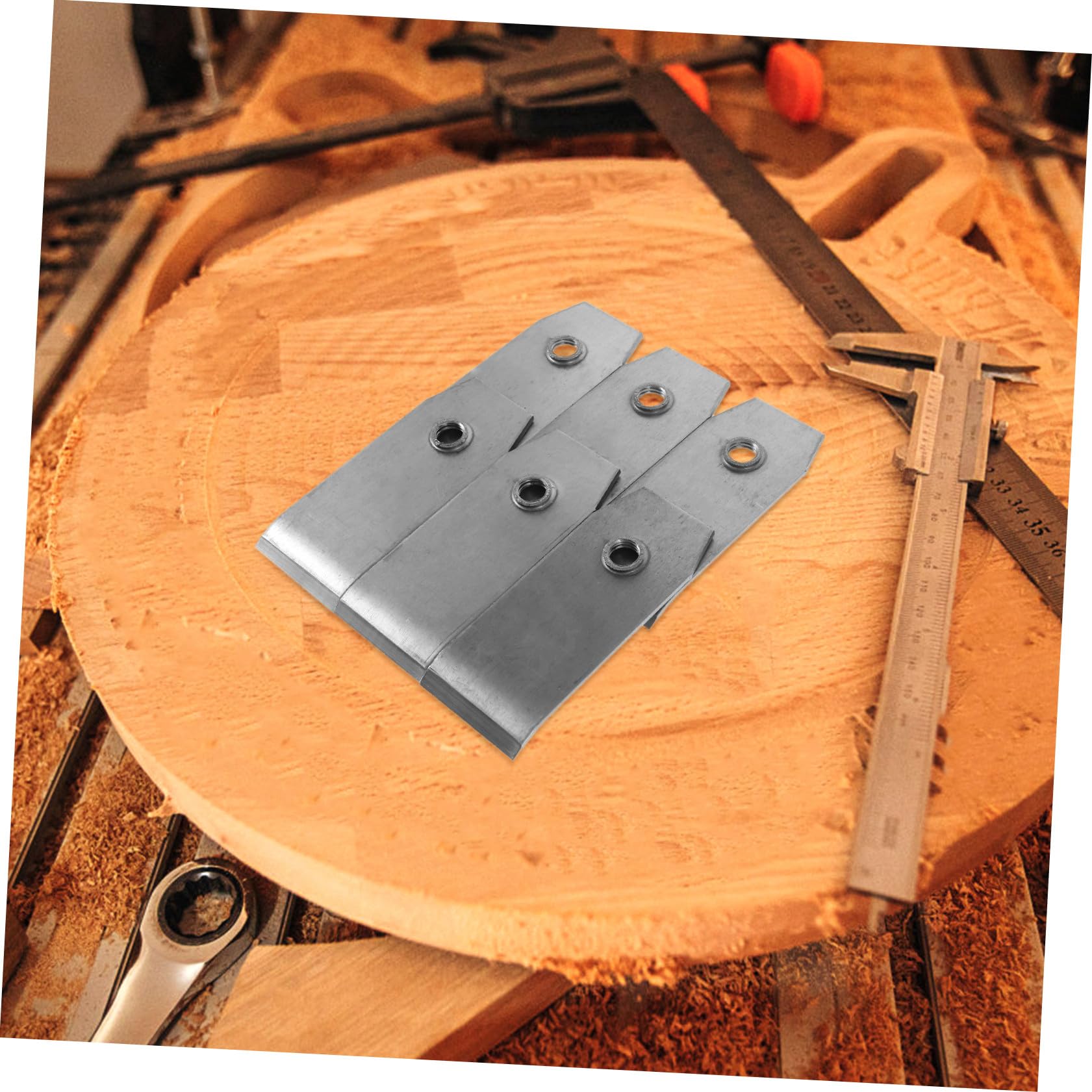 3 Pezzi Pialla Manuale per Legno 6 Pezzi 38mm Lame Angolate Precisione Utensile per Lavorazione del Legno Professionale per Falegnami e Hobbisti