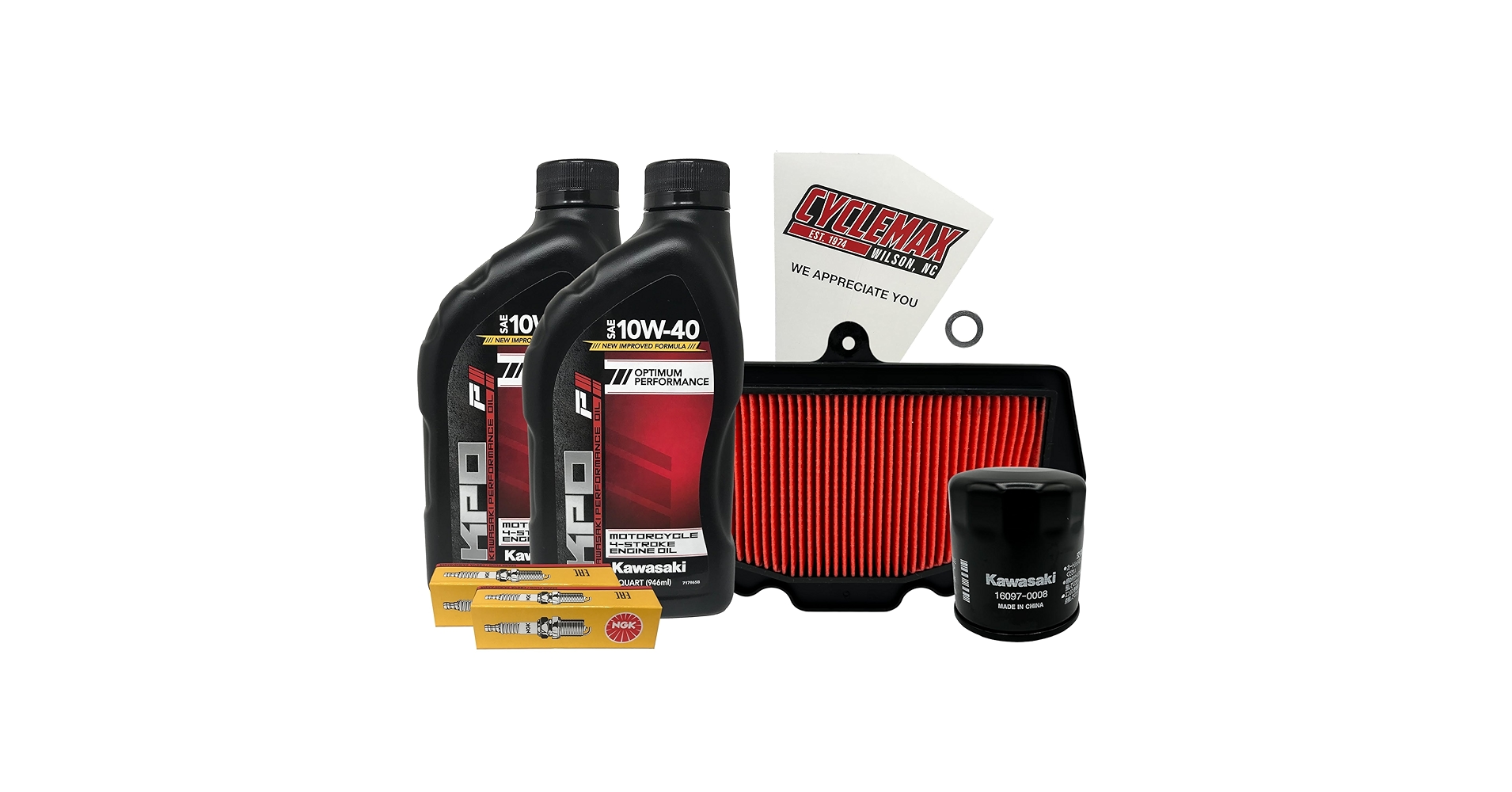 Amazon.com: Cyclemax Standard 10W-40 Tune Up Kit compatible