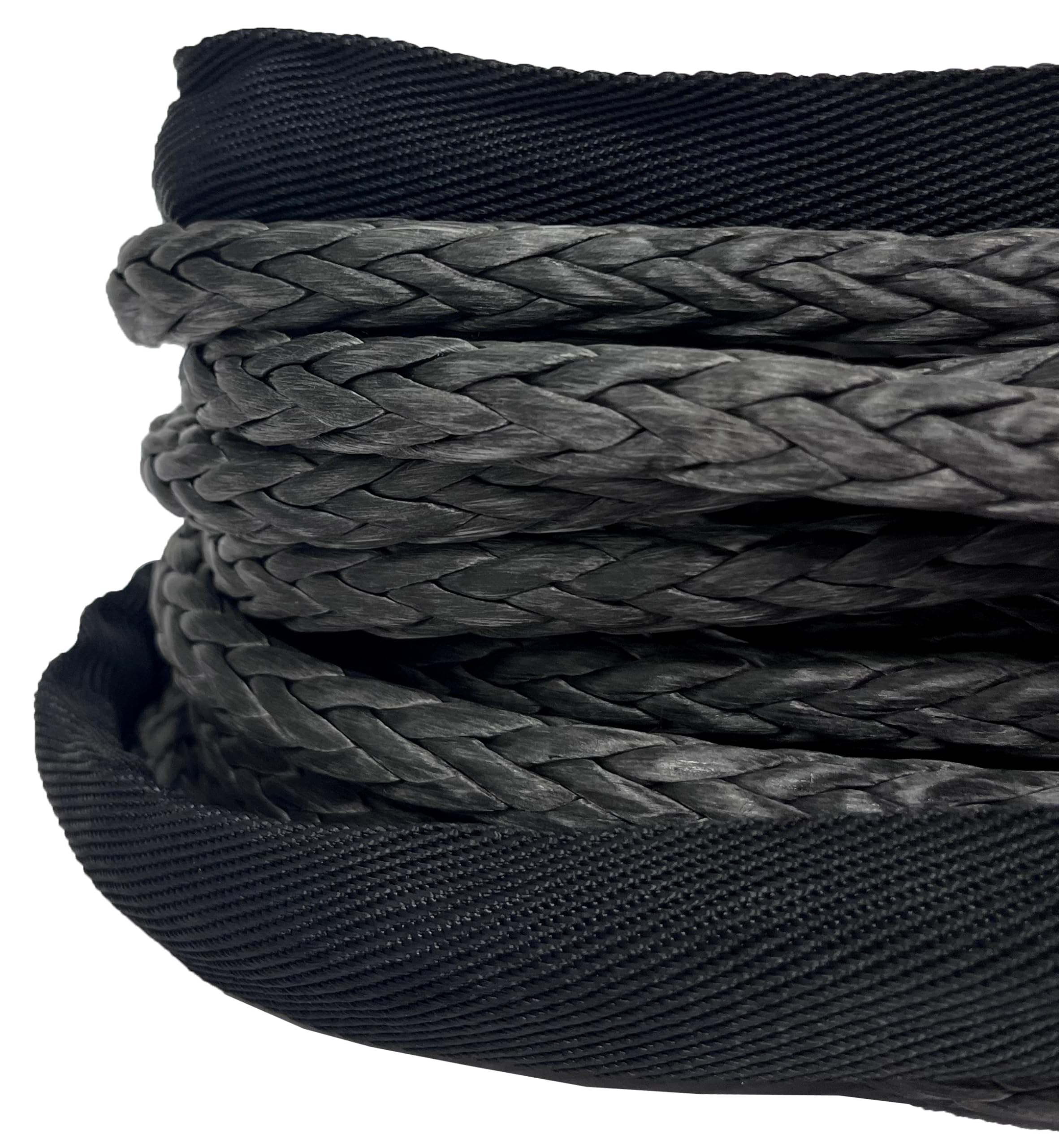 DRAGON WINCH Verricello Elettrico Highlander 12V 15000 lbs 6803kg Cavo in Sintetico 21m per Off-road, Veicolo Fuoristrada, SUV. impermeabile, incluso telecomando senza fili + accessori per verricello