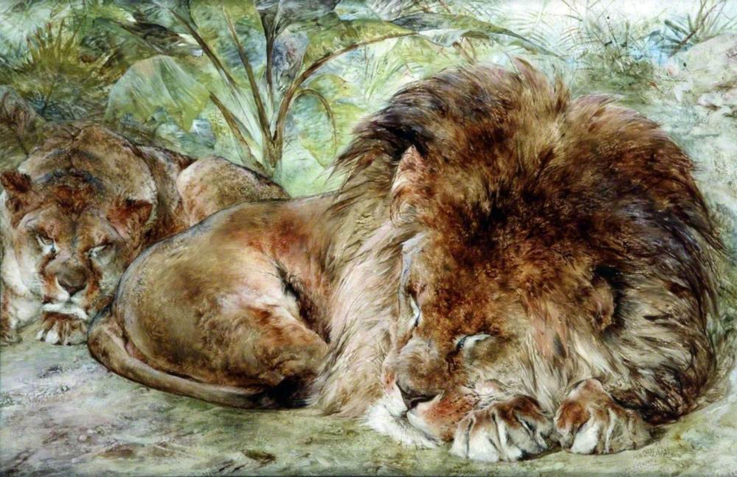 POSTERIIk Famous Print Pop Art Wall Art Graffiti Siesta Sleeping William Huggins Art Prints for Home Decor 60x90cm