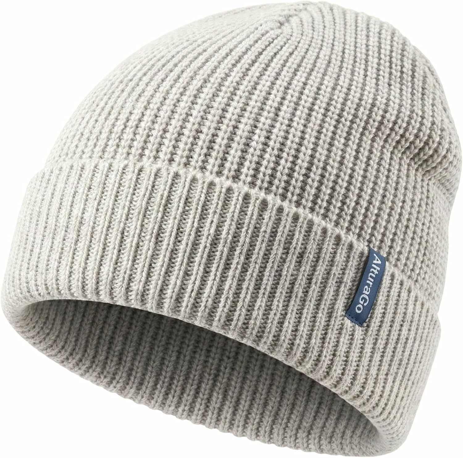 Beanie for Men Women Unisex Winter Hat Cuffed Thick Chunky Knitted Beanies Skull Cap