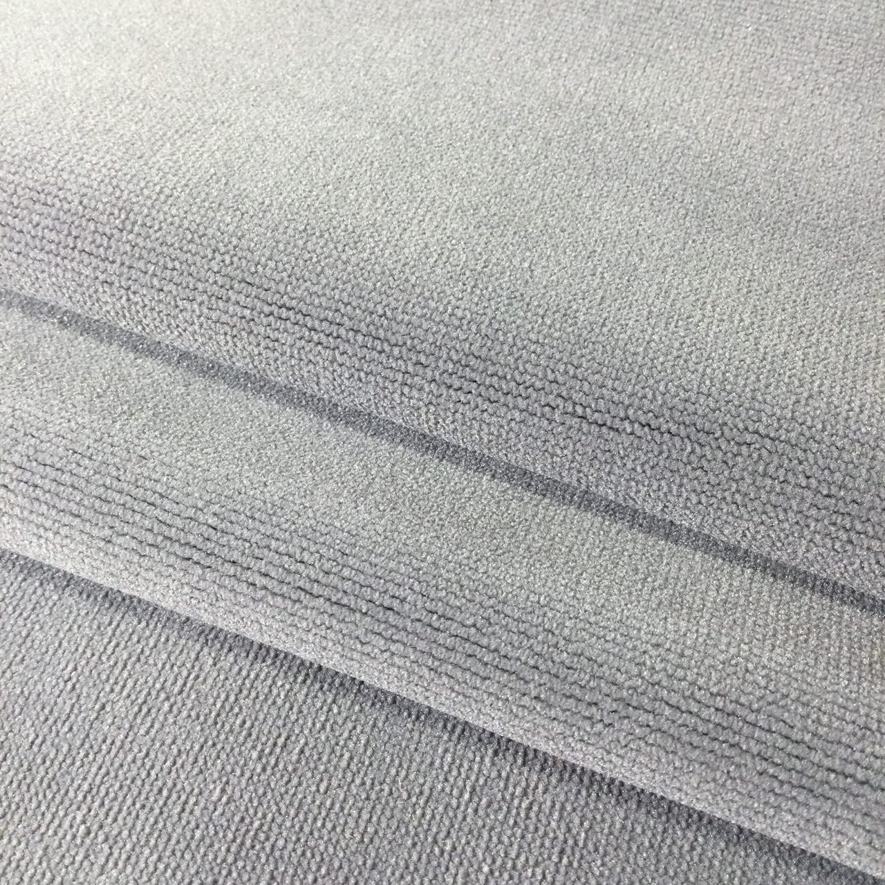 Classic Medium Gray Velvet Upholstery Fabric 54” Wide