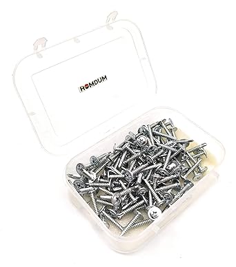 Homdum Truss Head Phillips Drive Self Drilling Screw 1 inch (25mm) Pack of 100