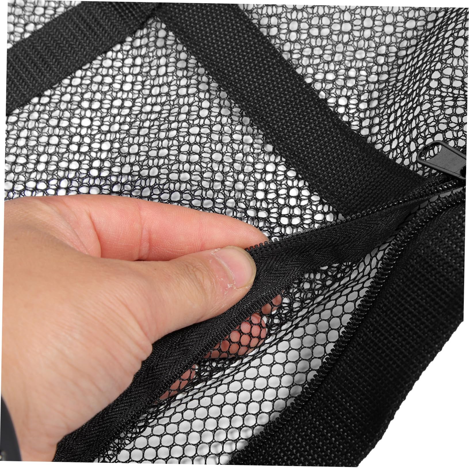 ABOOFAN 5 Pezzi Rete Portaoggetti per Auto Borsa Stoccaggio con Organizzatore Resistente per Accessori Auto Ottimizza nel Bagagliaio e Mantiene Tutto Ordine