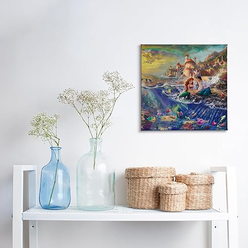 Miniatura 5 de Lona envuelta de la galería de La Sirenita de Thomas Kinkade