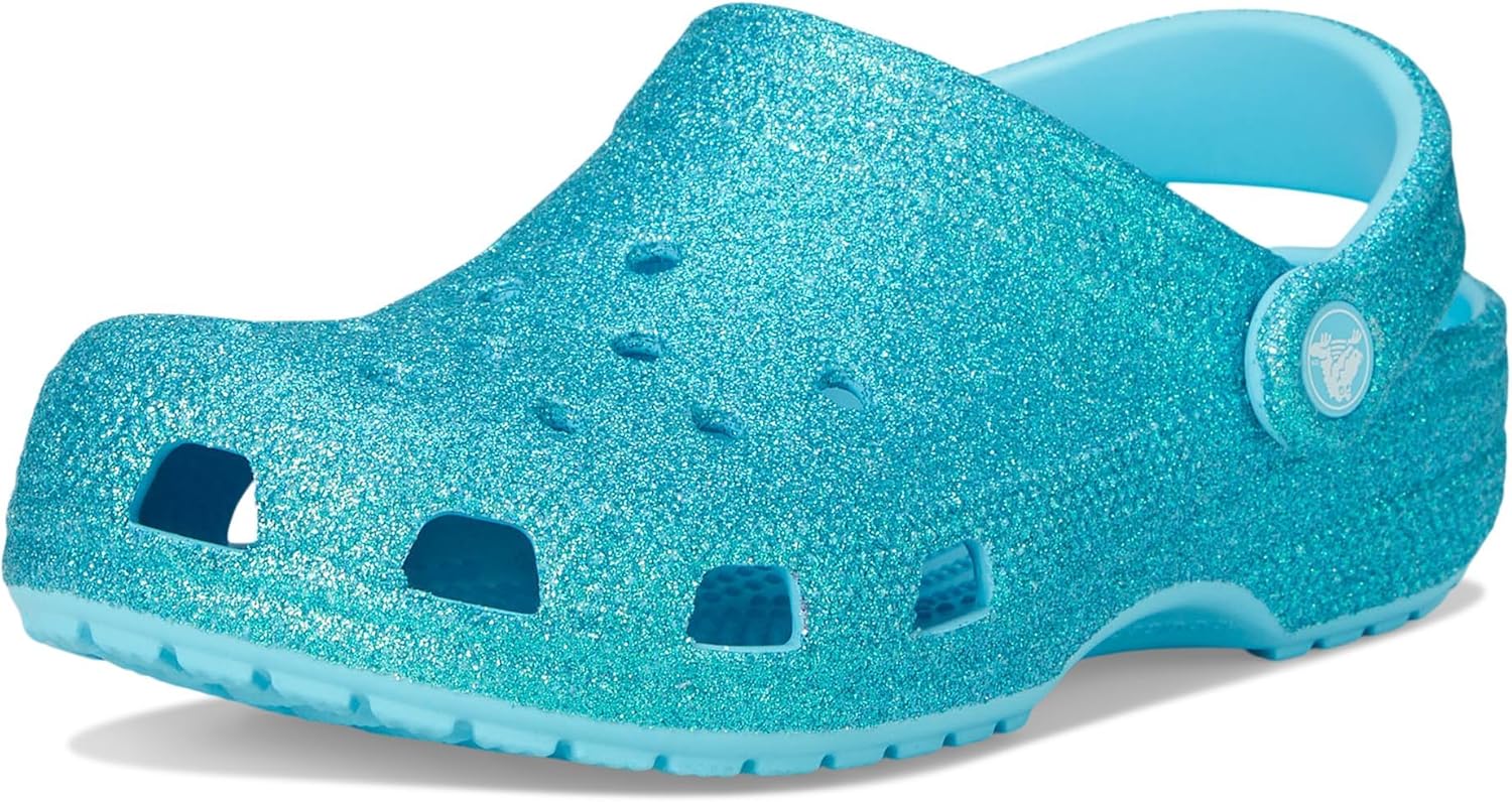 Crocs Kids' Classic Glitter Clog - Image 7