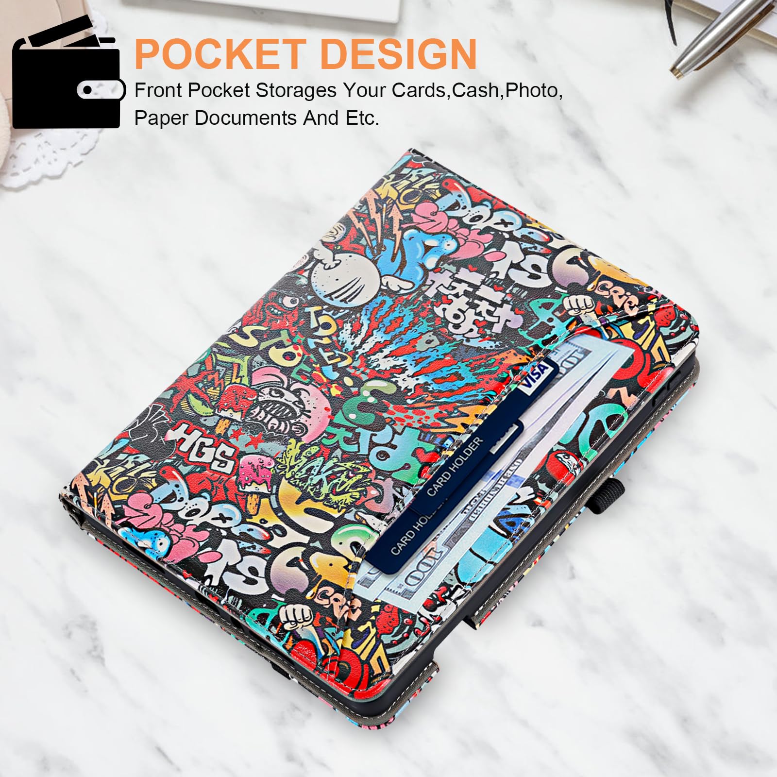 Amazon.co.jp: Vakarey Lenovo Idea Tab Plus用ケース ペンシル