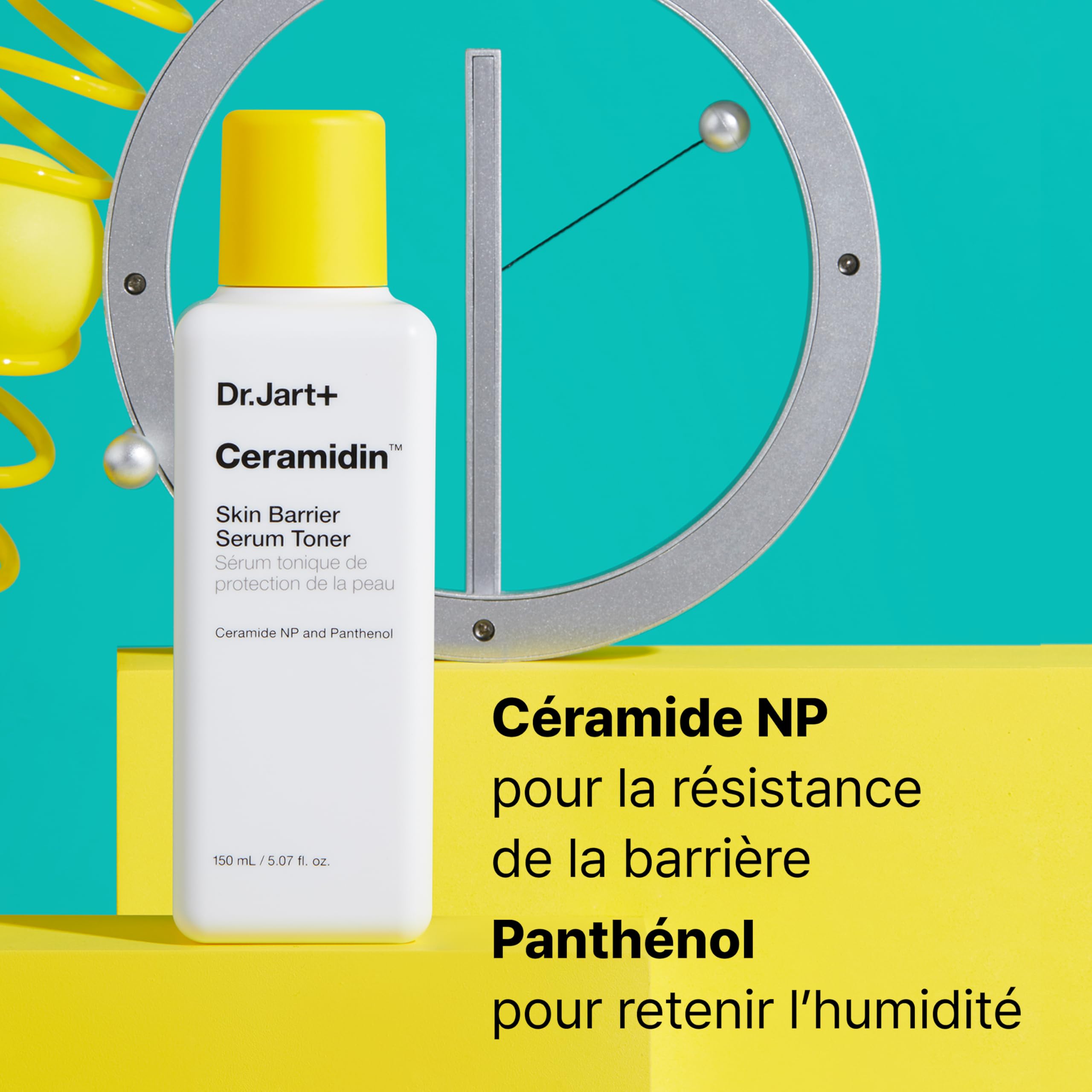 Dr.Jart+ Ceramidin Toner Sérum Visage Barrière Cutanée aux Céramides | Soin de la peau coréen, 150 ml