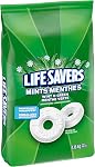 LIFE SAVERS, Wint O Green Individually Wrapped Candy Mints, Value Bulk Bag, 1.16kg