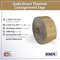 Vista 16 de Etiquetas de estilo de envío térmico directo (plata)