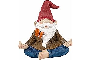 Naughty Meditating Middle Finger Gnome