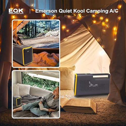 Miniatura 3 de Emerson Quiet Kool EAP02 - Aire acondicionado portátil de 1500 BTU color blanco