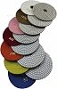 7pcs 200mm Natural Granite Marble Granite Wet Diamond Polishing Pads