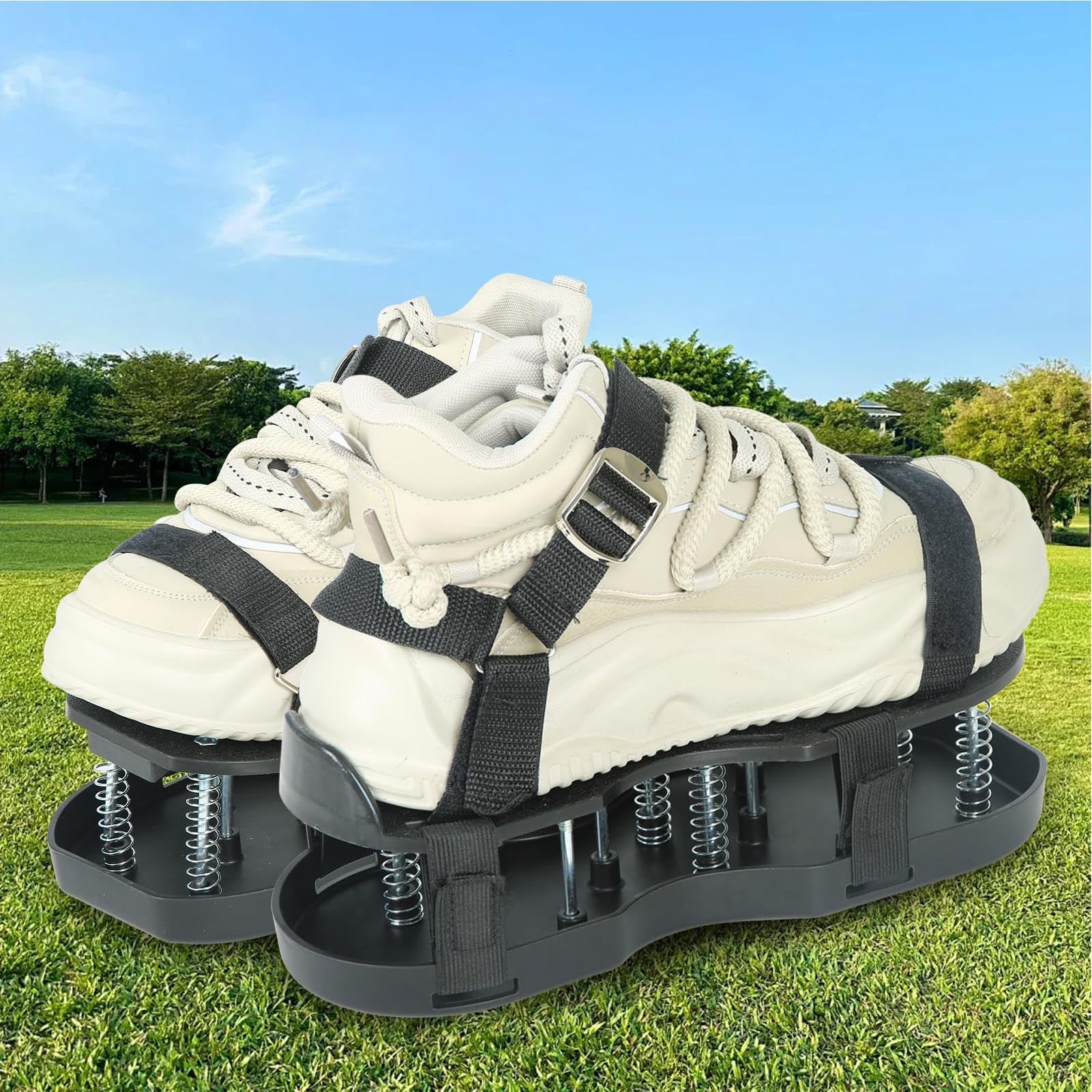 Grass Aerator, chaussures d'aération pour pelouse Aérateur de sol avec un