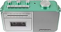 Vista 10 de Studebaker SB2130CS Reproductor de casete portátil con radio AM/FM (crema/plata)