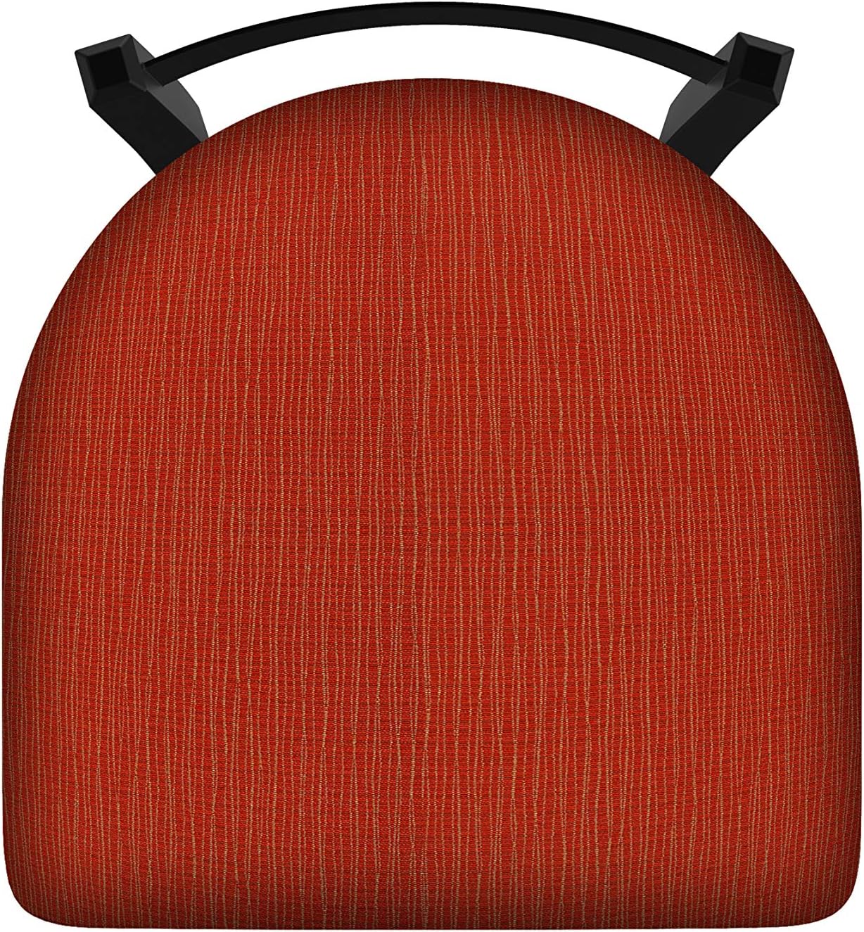 HBS 821 Catalina 18" Low Back Swivel Vanity Stool with Black Wrinkle Finish and Graph Poppy Seat