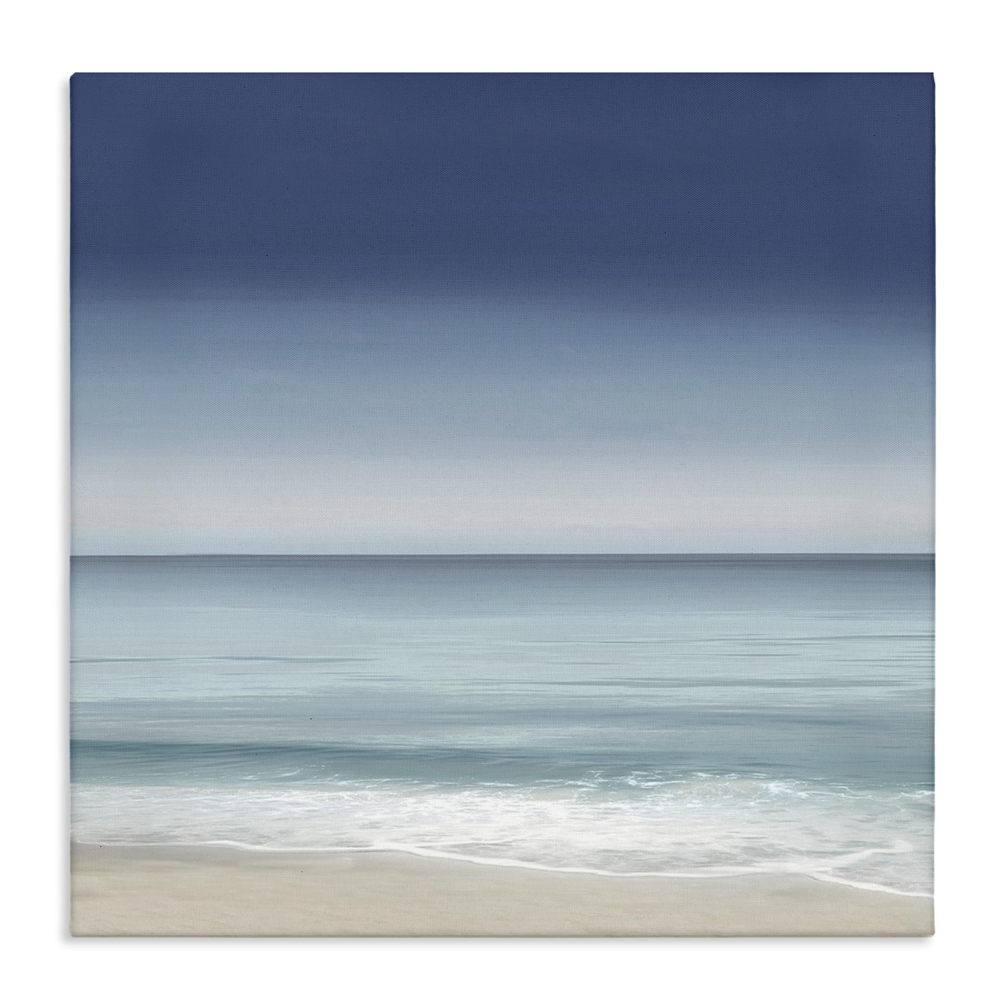 Photo 1 of ***CANVAS IS CUT AS PICTURED***Stupell Industries 'Blue Coastal Gradient Sky', Canvas Art, 30 x 30 Inches, Easy to Hang and Sturdy, Made in USA, by Maggie Olsen***CANVAS IS CUT AS PICTURED***