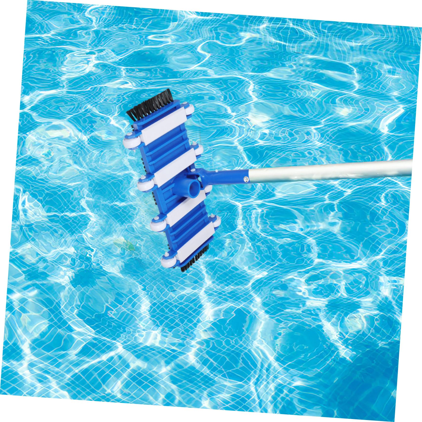 Cabezal De Succión Cepillo Flexible para Limpieza De Piscinas Accesorio De Mantenimiento para Suelos De Piscina Compatible Limpiadores Robóticos y Sistemas De Aspiración