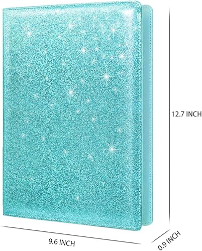 Vista 133 de WAVEYU Funda tipo cartera para mujer, bonita carpeta de cubierta de padfolio, organizador de documentos legales para Girasol
