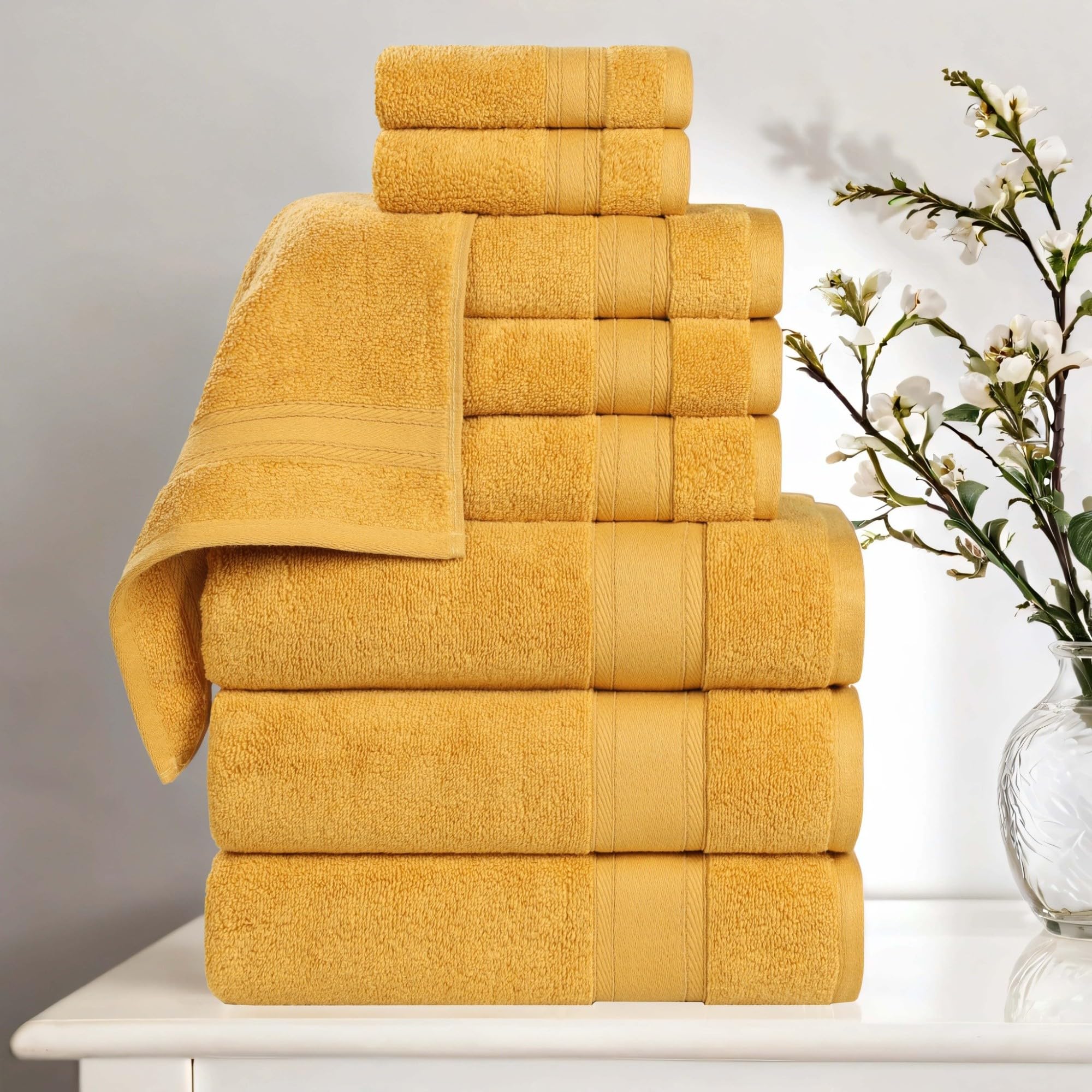 Serviettes en coton ultra douces pour envelopper votre famille de douceur