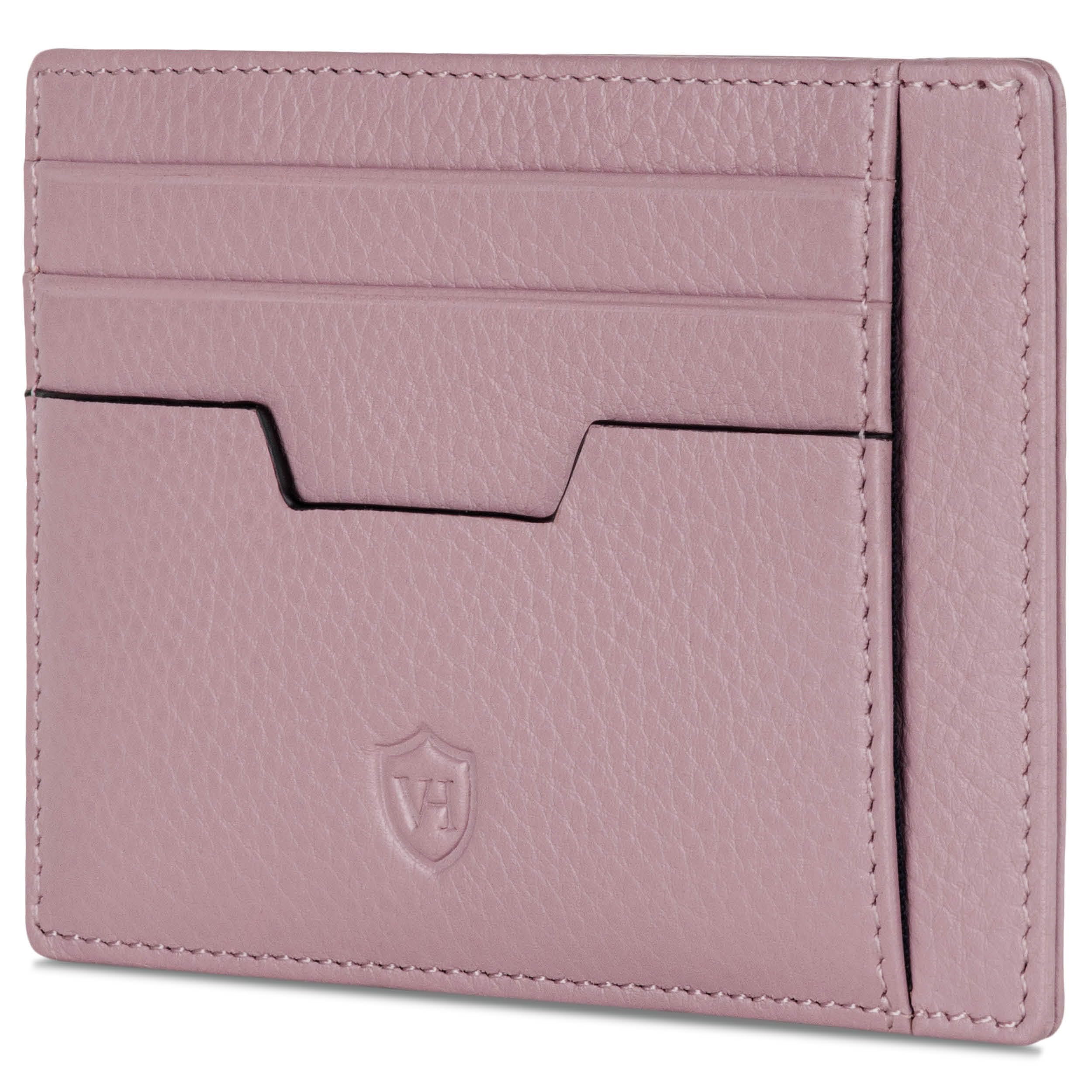 VON HEESEN Echtleder RFID Kartenetui aus Nappa-Leder - 9 Fächer - Querformat Kreditkartenetui für Damen & Herren
