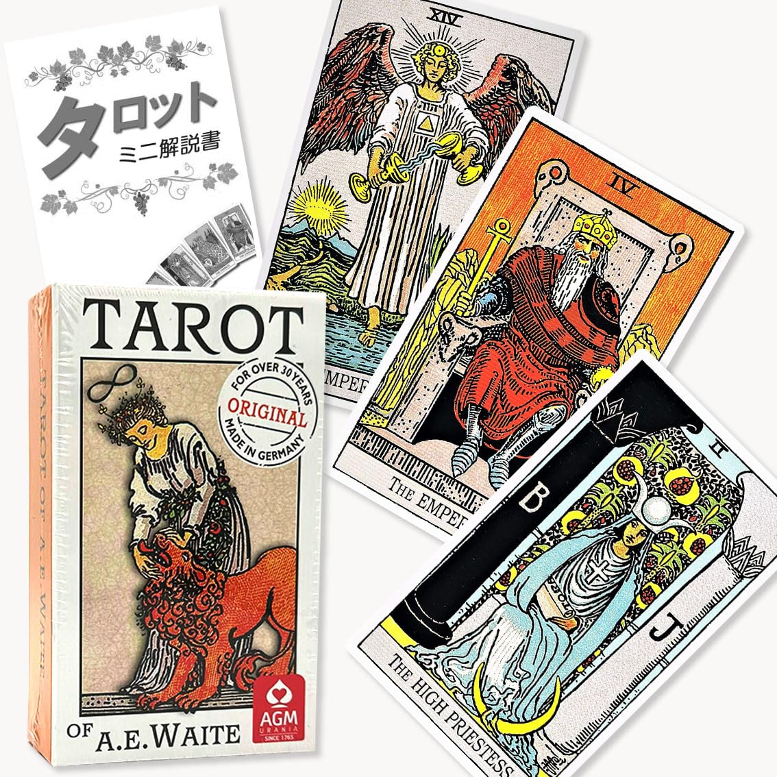 Amazon.co.jp: ライダー ウェイト タロット プレミアム スタンダード