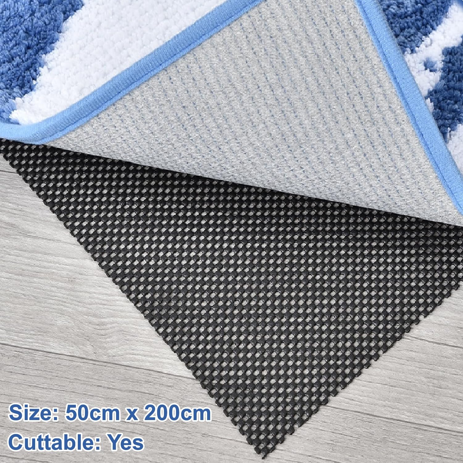 Homeshopa Rouleau de tapis antidérapant multifonction en caoutchouc antidérapant pour étagère, tiroir, étagère - Tapis de sol imperméable pour maison, bureau, voiture, caravane - Crème - 150 x 30 cm Homeshopa Rouleau de tapis antidérapant multifonction en caoutchouc antidérapant pour étagère, tiroir, étagère - Tapis de sol imperméable pour maison, bureau, voiture, caravane - Crème - 150 x 30 cm