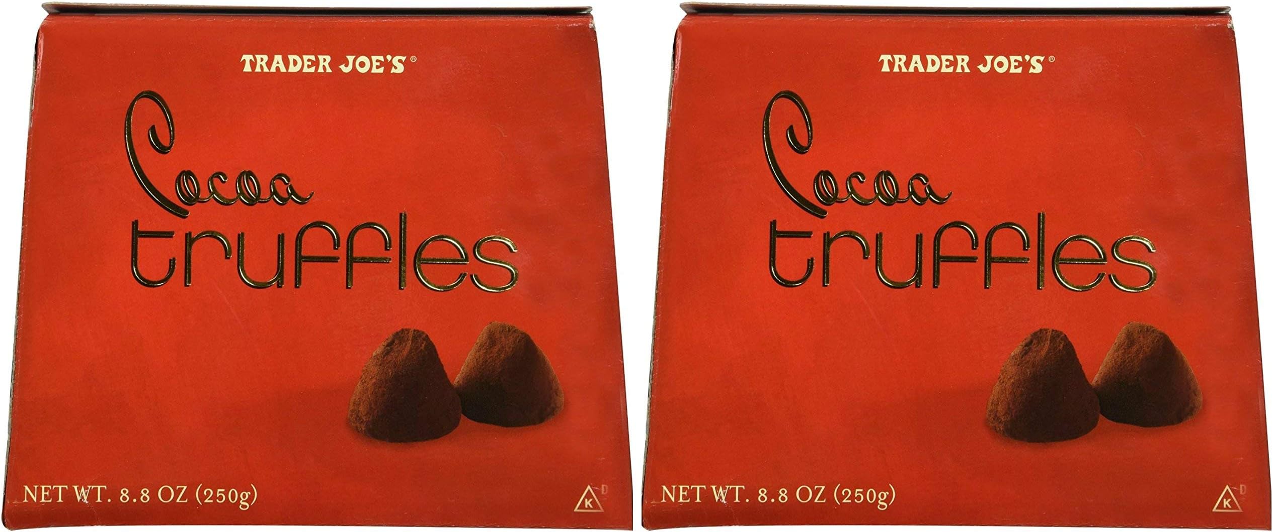 Trader Joe'sCocoa Truffles 8.8oz (Pack of 2)