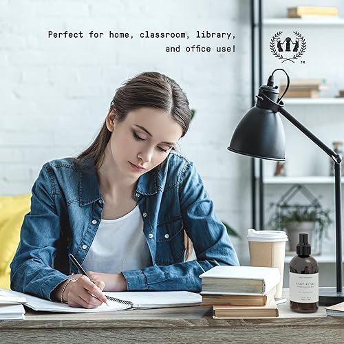 Miniatura 4 de Muse Apothecary Study Ritual - Niebla aromática y vigorizante, 8 onzas, infundida con aceites esenciales naturales, aloe + eucalipto y menta