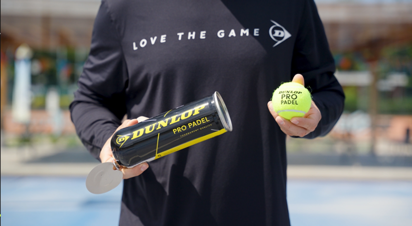 Dunlop Fort Padel 3-pack Padelballen van padel