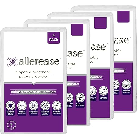 allerease ultimate comfort pillow protector