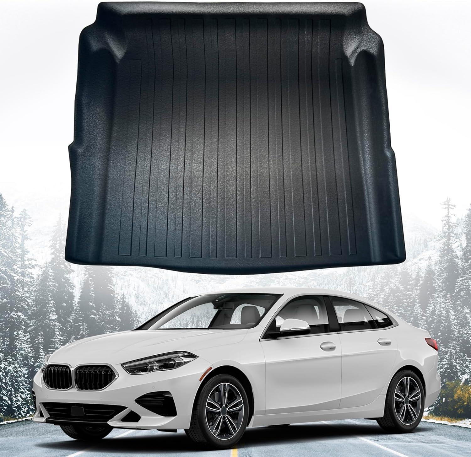Premium Cargo Liner for BMW 3 Series 2021-2026 Sedan - 100% Protection - Custom Fit Car Trunk Mat - All-Season Black Cargo Mat - 3D Shaped Laser Measured Trunk Liners for BMW