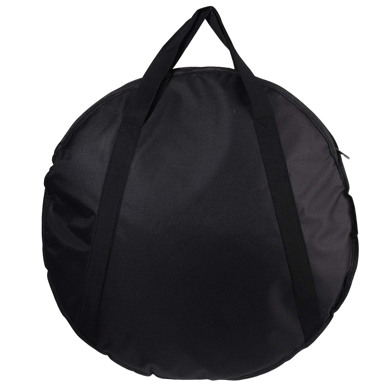 Vaguelly Wear Resistant Cymbal Storage Bag 20 Inch Durable Oxford Instrument Carrying Pouch with Handheld Tote Design for Secure Musical Instrument Protection