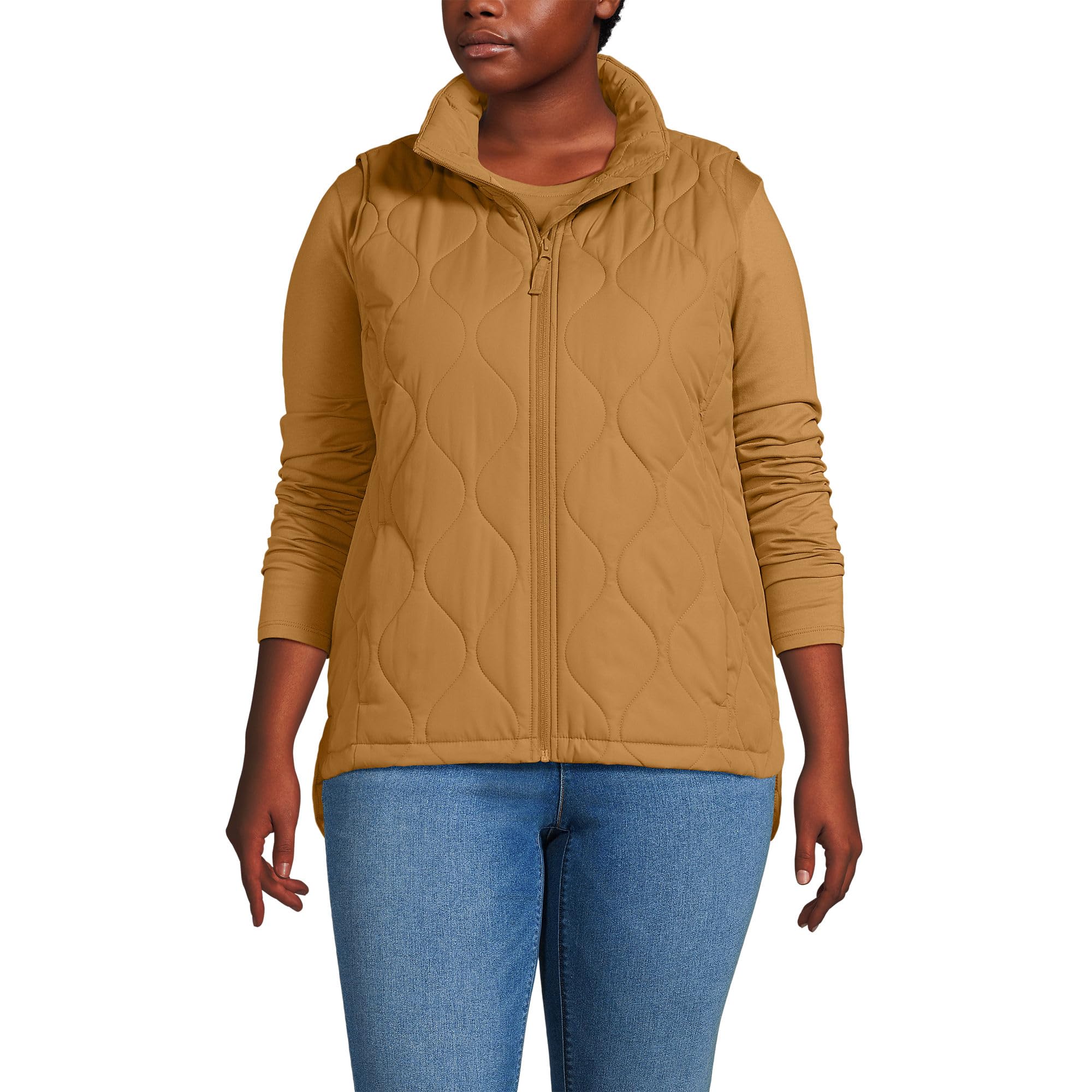 Lands' End FeatherFree Insulated Vest