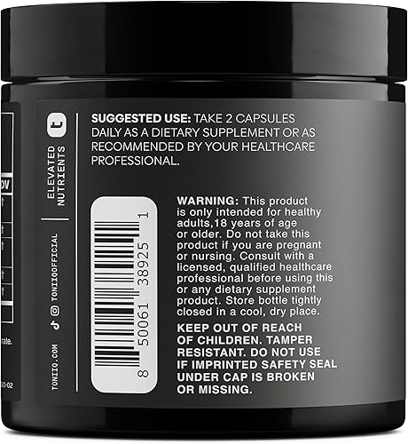 Miniatura 3 de Suplemento de dihidroberberina - Fórmula de 1,000 mg de potencia ultra alta con GlucoVantage, canela de Ceilán 101 y cardo mariano 501 - Probado en