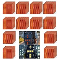 Vista 27 de Adhesivos reflectantes reflectantes de 1 pulgada de diámetro, reflector, impermeable, cinta adhesiva de advertencia de alta visibilidad